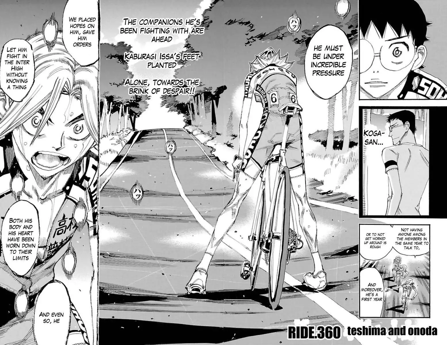 Yowamushi Pedal Chapter 360 4